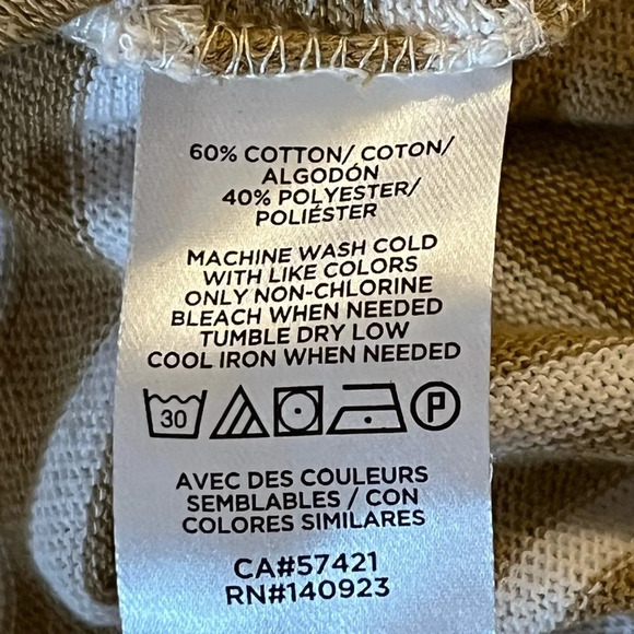 Loft Women’s Striped Long Sleeve Shirt - Picture 4 of 5